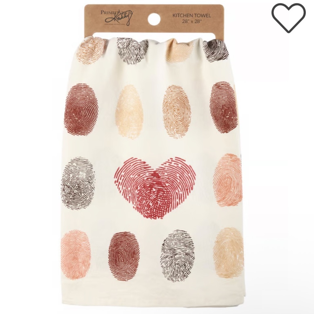 Primitives By Kathy - Fingerprints Kitchen Towel